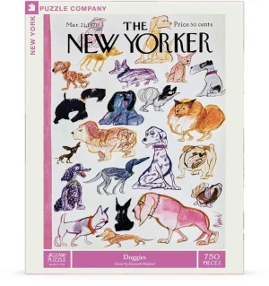 Doggies Magazines and Newspapers By New York Puzzle Co