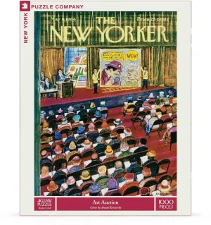 Art Auction Shopping By New York Puzzle Co