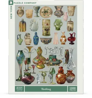 Thrifting Collage By New York Puzzle Co