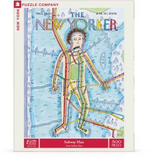 Subway Man New York By New York Puzzle Co