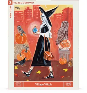 Village Witch Halloween By New York Puzzle Co
