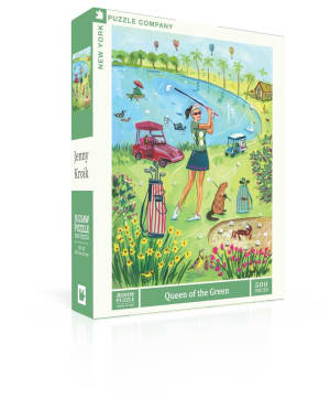 Queen of the Green Sports By New York Puzzle Co