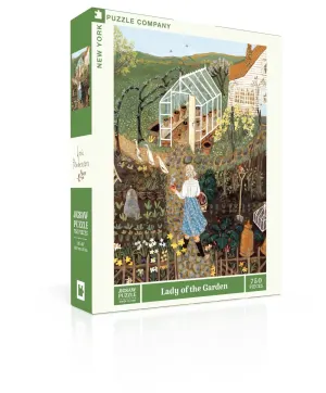 Lady of the Garden Around the House By New York Puzzle Co