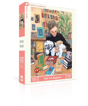 Shih Tzu Happens Books & Reading By New York Puzzle Co