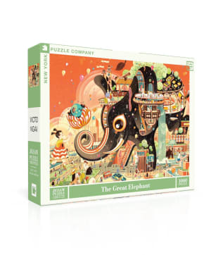 The Great Elephant Animals By New York Puzzle Co
