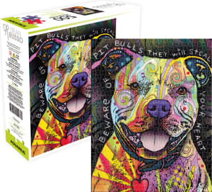 Beware Pit Bull Dogs By Aquarius