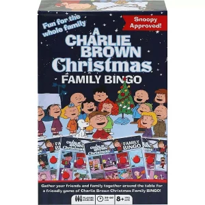 Charlie Brown Christmas Family Bingo By Aquarius