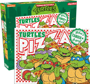 Teenage Mutant Ninja Turtle Pizza Pop Culture Cartoon By Aquarius