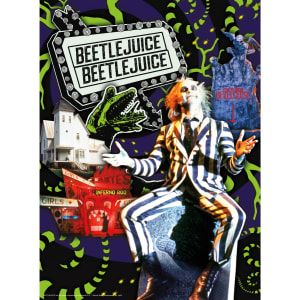 Beetlejuice Coffin Puzzle Movies & TV By Aquarius