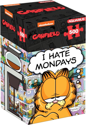 Garfield - I Hate Mondays Pop Culture Cartoon By Aquarius