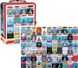 JAWS Puzzle/Fun Box Set Nostalgic & Retro By Aquarius