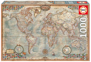 Political Map Of The World Mini Maps & Geography By Educa