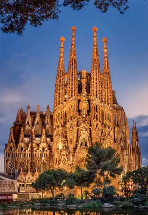 Sagrada Familia Spain By Educa