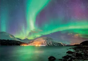 Aurora Borealis Landscape By Educa