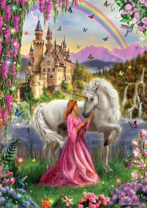 Fairy And Unicorn Unicorn By Educa