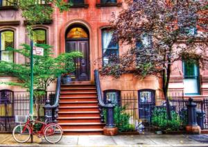 Greenwich Village, New York Bicycle Jigsaw Puzzle By Educa