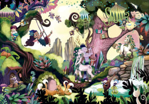 Magic Forest Unicorn By Educa