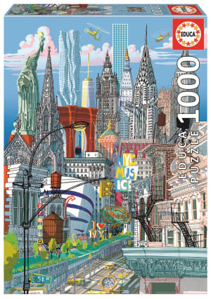 New York City Puzzle New York By Educa