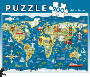 World Map Maps & Geography By Educa