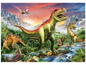 Jurassic Forest Dinosaurs By Educa