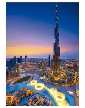 Buri Khalifa, United Arab Emirates Landmarks & Monuments By Educa