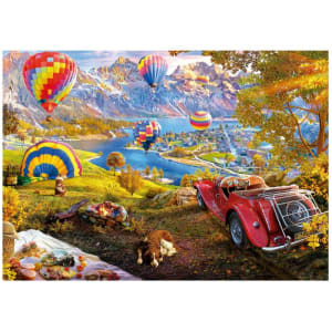 Hot Air Balloon Valley Hot Air Balloon By Educa