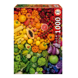 Colorful Vitamines Collage By Educa