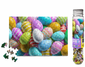 Colored Eggs Easter By Micro Puzzles