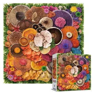 Mushroom Collage By Antelope Puzzle