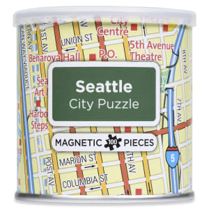 Seattle - Magnetic Puzzle Maps & Geography By Geo Toys