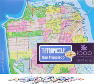 San Francisco MetroPuzzle™ United States By Geo Toys