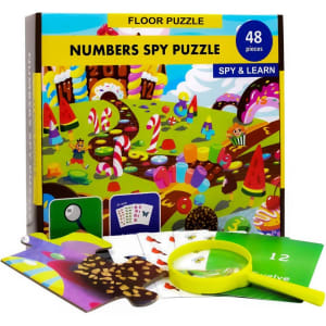 Numbers Spy Floor Puzzle  Alphabet & Numbers By Great Buy Products