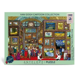 Van Gogh's Time Travel to Muse Da Orsay Contemporary & Modern Art By Antelope Puzzle
