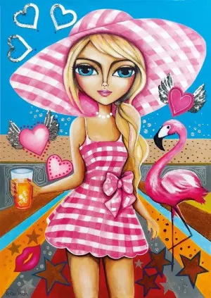 Lady in Pink People By Magnolia