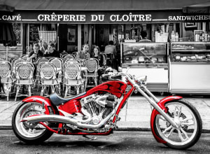 Red Chopper Vehicles By Anatolian