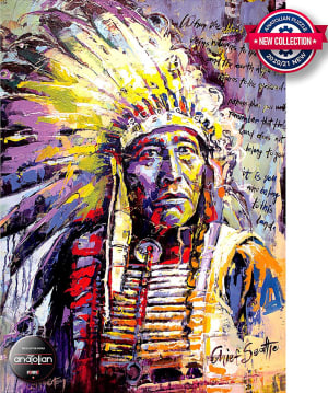 Chief Seattle Native American By Anatolian