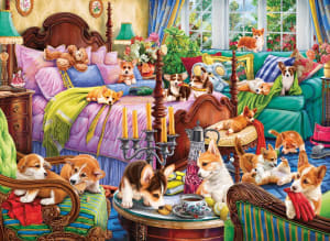 Doggies in the Bedroom Around the House By Anatolian