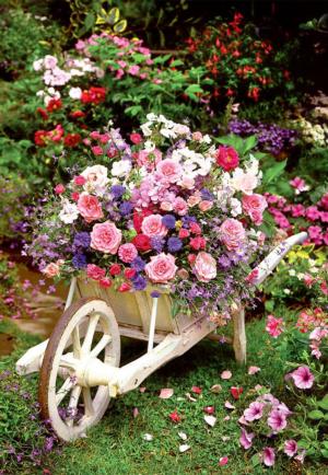 Garden Flowers Mother's Day Jigsaw Puzzle By Anatolian