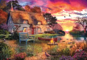 Evening Summer Cabin & Cottage By Anatolian