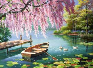 Willow Spring Beauty Lakes & Rivers Jigsaw Puzzle By Anatolian