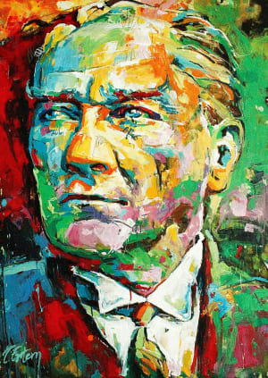 Mustafa Kemal Ataturk People By Anatolian