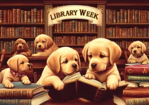 Library Week Books & Reading By Yazz