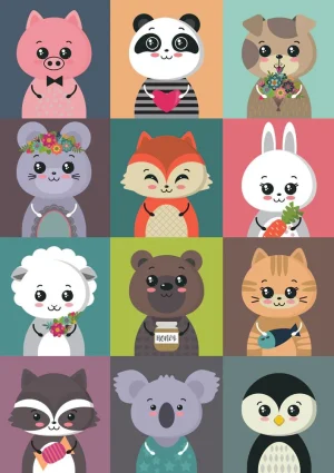 Funny Animals Collage By Yazz