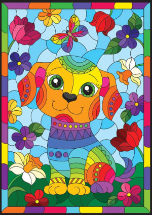 Cute Puppy Dogs By Yazz
