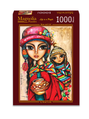 Mom and Girl People Of Color By Magnolia