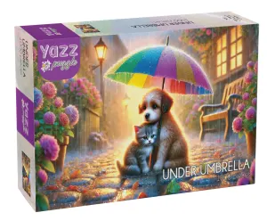 Under Umbrella Dogs By Yazz