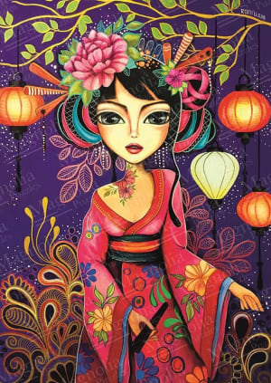 Geisha People Of Color By Magnolia