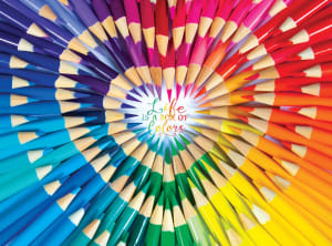 Life Is A Box Of Colors Rainbow & Gradient By Kodak