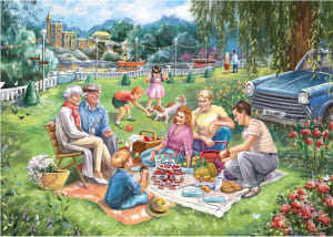 Birthday Picnic People By Falcon