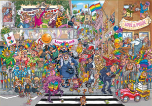 Wasgij Original 34: A Piece of Pride Cultural Art By Jumbo